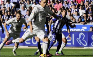 Liga: c'est la mi-temps à Alavès où le Real Madrid mène 2-1 grâce à un doublé de Cristiano Ronaldo
