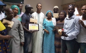 (12 photos) Cérémonie de remise de subventions aux 5 Asc de la commune de Dakar Plateau, sous la présence effective du maire Alioune Ndoye