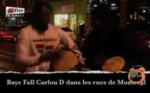 Vidéo: Carlou D et Elhadj Diouf en mode "sikar" dans les rues de Montreal