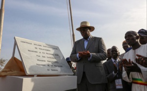 Macky Sall : «Le 22 octobre dernier, nous avons mis en service la centrale solaire de Bokhol de 20 MW, comme promis, nous voici à Malicounda, pour inaugurer une autre centrale de même puissance» 