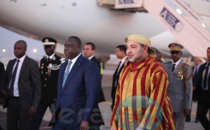 Mohammed VI est arrivé à Dakar pour une visite d’amitié et de travail