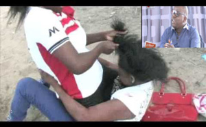Audio Kawtef : Deux filles se battent à cause de Ndoye Bane...dans un salon