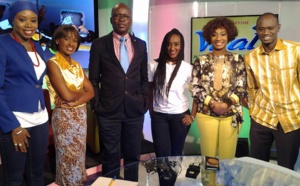 L'équipe de Kinkéliba: Coumba Diakhaté Mar, Aissatou, Nafy Saer et Sarah Louyah