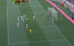 Vidéo : Afrique du Sud- Sénégal: les deux buts de l' Afrique du Sud, regardez...