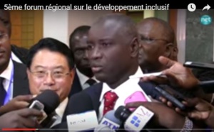 Vidéo : Aly Ngouille Ndiaye : 5ème forum régional sur le développement inclusif
