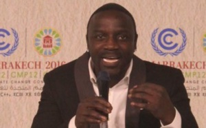 Akon à la COP22 : "Les générations futures doivent être notre priorité n°1, le business ne doit pas passer avant l'humain "
