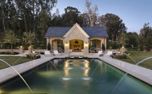36 Photos : La maison paradisique de Kanye West et  Kim Kardashian, regardez