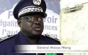 Haut commandant de la Gendarmerie nationale : Le Général Meissa Niang entend défendre les principes de la République