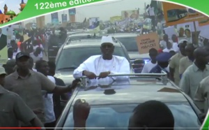 Magal 2016 : Le Président Macky Sall accueilli à Touba par une foule immense