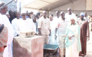 Photos: Hôpital moderne de niveau 3 de Touba  Macky Sall a fait la pose de la première pierre
