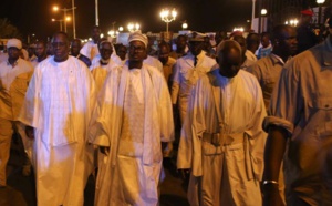 Sérigne Bass Abdoukhadre et le président Macky Sall