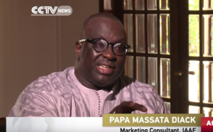 Massata Diack, soupçonné d'avoir soutiré des centaines de milliers d'euros à, au moins, six athlètes russes dopés en échange d’une «protection totale».