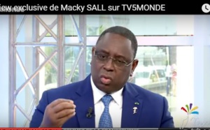 Macky Sall sur TV5 Monde : "Nous devons protéger la jeunesse africaine de toutes les déviances"