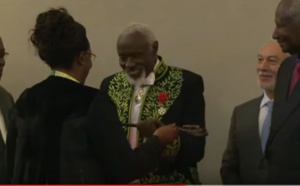 Vidéo In Memoriam : Ousmane Sow, premier Noir à l'Académie des Beaux-Arts, en compagnie de Marième Faye Sall et Abdou Diouf