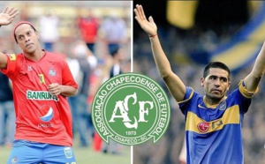 Ronaldinho et Riquelme seraient volontaires pour jouer 6 mois gratuitement à  Chapecoense !