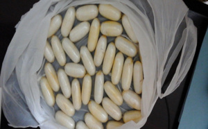 Golf Sud : Deux nigérians arrêtés avec 34 boulettes de cocaïne 