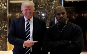Kanye West rend visite à Donald Trump et fait avec lui du Snapchat