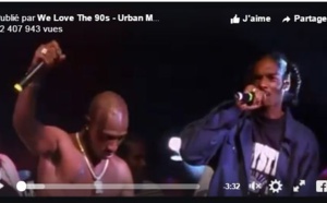 Vidéo, Tupac Shakur et snoop doggy dogg sur scène :C'est rien mais une fête Gangsta... ♫