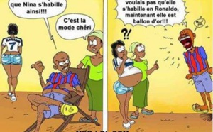 Elle s'habille en Cristiano Ronaldo et devient Ballon d'Or