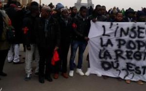 Visite de Macky Sall à Paris: Manifestation de colère des ressortissants de Kédougou (images)