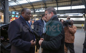 Vidéo: Interview du président Macky Sall après l'essai des trains ALSTOM dans le cadre de la mise en place du futur TER de Dakar