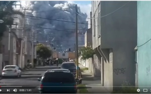 VIDEO. Mexique : gigantesque explosion dans un marché aux feux d'artifice