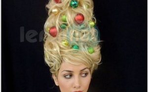 Coiffer ses cheveux en sapin de Noël est la nouvelle tendance beauté des fêtes