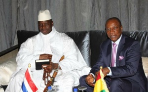 Vidéo-Alpha Condé vole au secours de son ami Yaya Jammeh : "Tout le monde sait que moi j’ai d’excellentes relations…" 