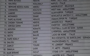 CAN 2017 : Aliou Cissé a publié sa liste de 23