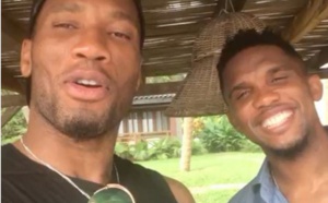 Vidéo : Eto'o et Drogba ensemble en Côte d'Ivoire pour fêter 2017, regardez!! 