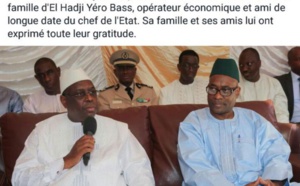 Condoléances : Le Président Macky Sall chez l'épouse du chanteur Pape Diouf