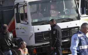 Quatre soldats israéliens tués dans une attaque au camion à Jérusalem