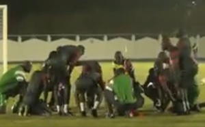 Vidéo: la séance d'entraînement des "Lions" après la victoire contre la Tunisie
