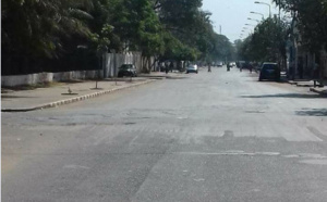 Gambie:  A quelques heures de la fin du mandat de Jammeh, Banjul se  transforme en une ville fantôme