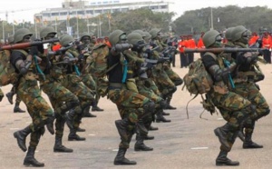 Gambie : 205 militaires ghanéens et du matériel militaire en Gambie pour appuyer le Nigeria et le Sénégal