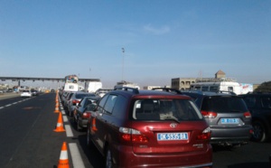 Embouteillages sur l'autoroute à péage: Inacceptable !