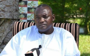 Après quelques jours d'exil au Sénégal, le Président Barrow rentre aujourd'hui en Gambie