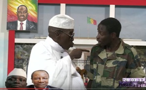 Vidéo: Yahya  Jammeh et  Alpha Condé dans kouthia show..