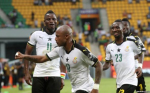 Vidéo-CAN 2017: Ghana vs RDC (2-1), les frères Ayew portent leur équipe en demi-finale contre le Cameroun
