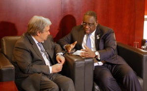 Quand Macky Sall rencontre Antonio Guterres, le SG des Nations-Unies (photos)