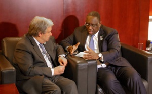 En marge du 28e Sommet de l'Union Africaine, le Président de la République a rencontré António Guterres, le nouveau Secrétaire général de l'ONU.