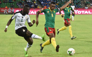 CAN 2017: le Cameroun l’emporte devant le Ghana et et retrouve l'Egypte en finale