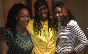 Photo- Dj Awadi, Coumba Gawlo, Josey une rencontre entre icônes de la musique africaine