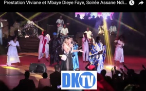 Viviane et Mbaye Dièye Faye très show lors de soirée de Assane Ndiaye au Grand Théâtre, regardez...