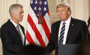 Usa: Donald Trump critiqué par le juge qu’il vient de nommer à la Cour suprême