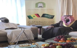 Le porte-parole du Khalife Général des Mourides, Serigne Bass Abdou Khadre, en visite officielle en Arabie Saoudite