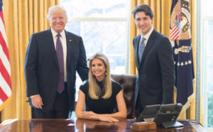 Cette photo d'Ivanka Trump dans le fauteuil du Bureau ovale fait polémique