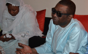 Revivez la présentation de condoléances de Youssou Ndour à Aïssatou Diop Fall (Images)