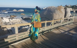 Photos: Me Aissata Tall Sall se la coule douce au Cap de Bonne Espérance en Afrique du Sud