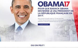 Une pétition veut élire Obama président de la France